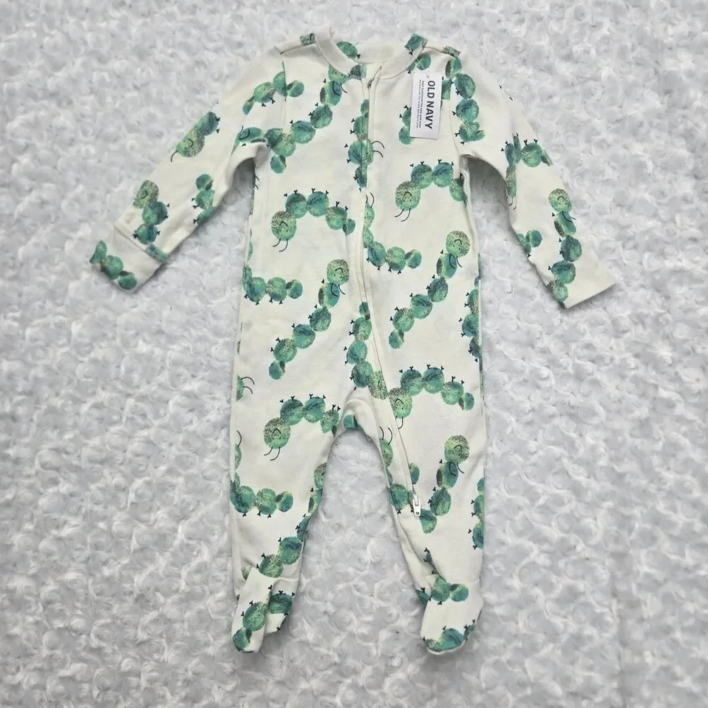 Carter's Baby Footed Sleeper 6-9 Months Multicolor NWT Foldover Mitts lot